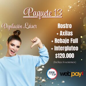 Rostro + Axilas + Rebaje Full + Interglúteo